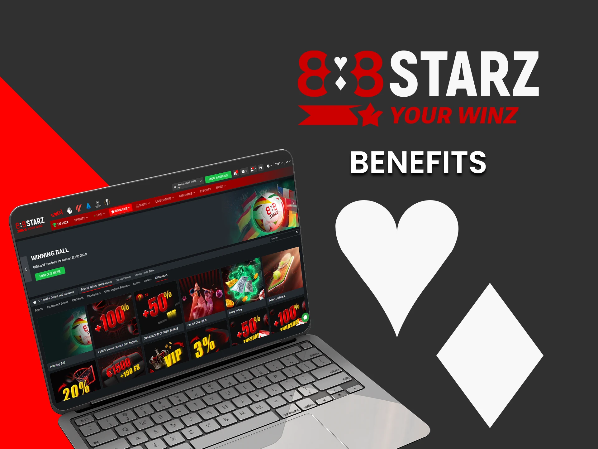 We will tell you about the advantages of 888starz.