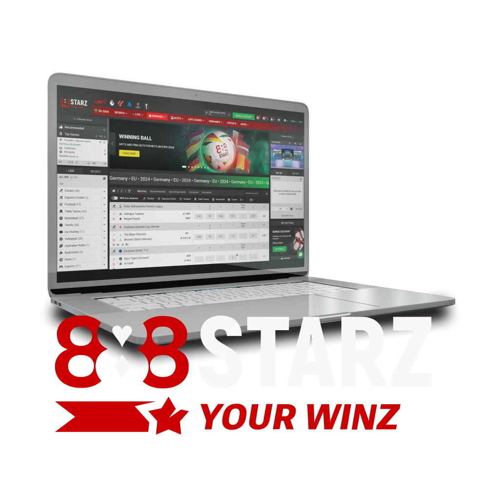 For games and bets choose 888starz.