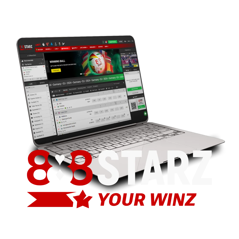 We will tell you about the 888starz website.