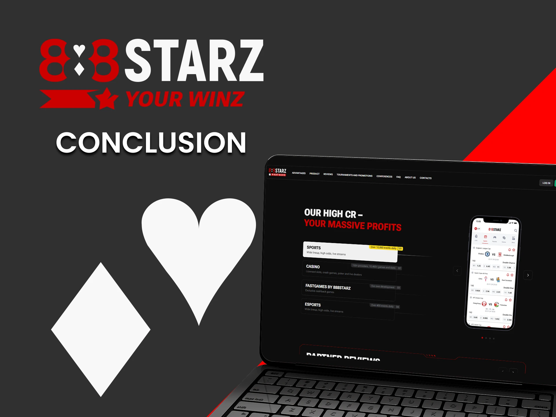 Join the 888starz affiliate program and earn money.