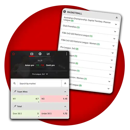 Win more with basketball bets at 888Starz.