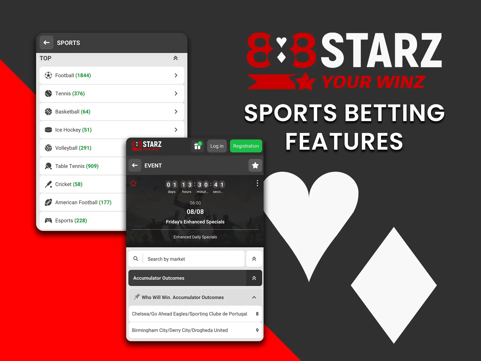 Unlock powerful sports betting features on 888Starz.