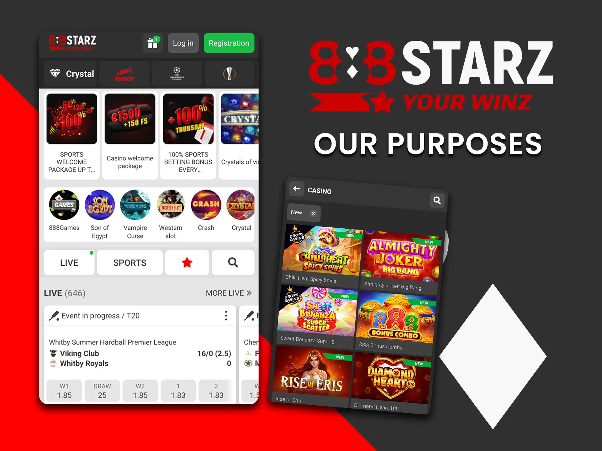 Discover our mission and goals at 888Starz.