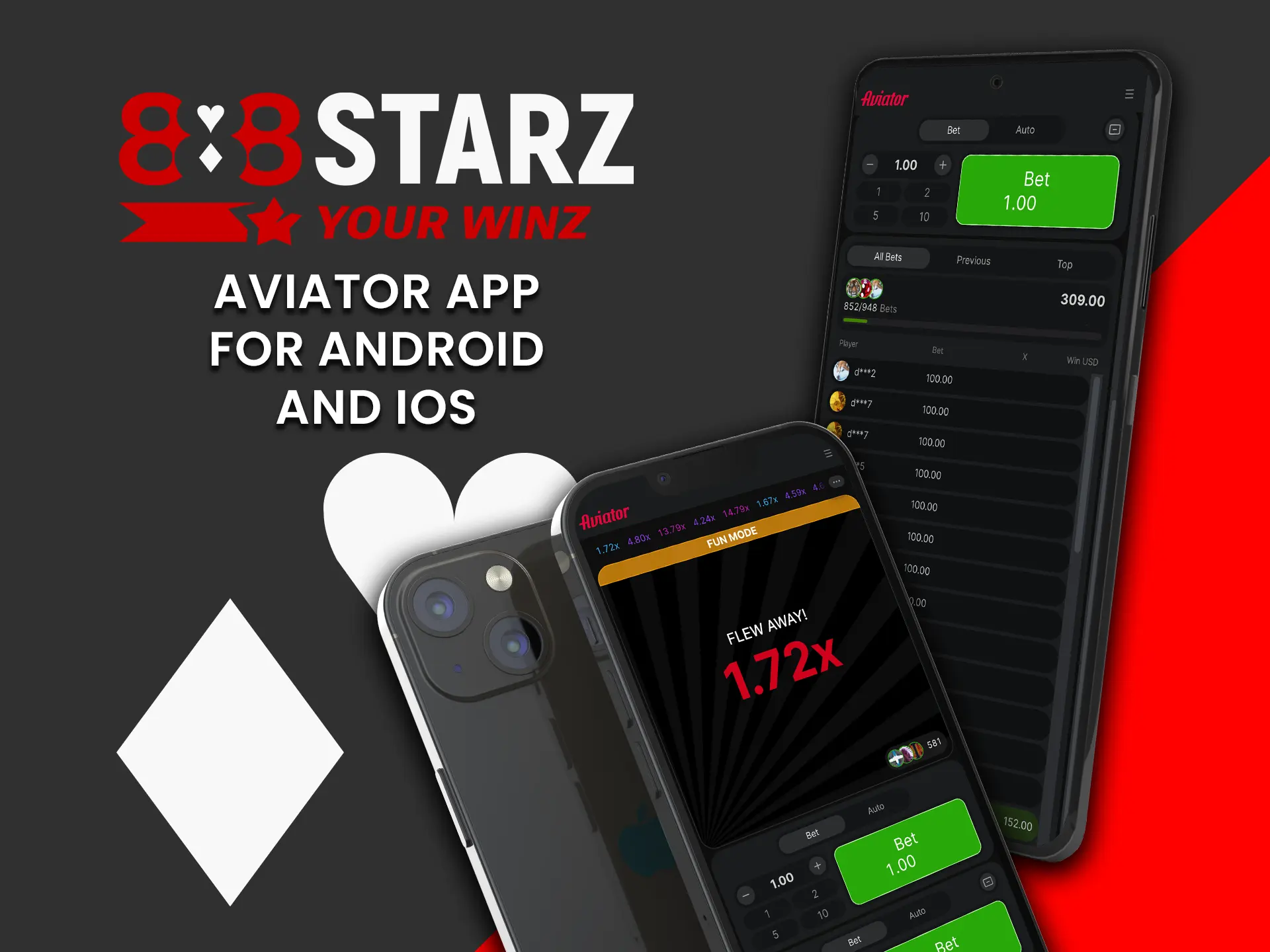 Download the 888Starz Aviator app for Android and iOS now.