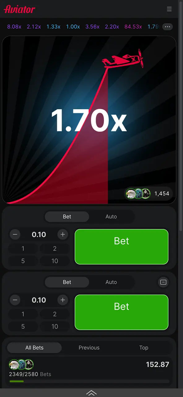 Start playing Aviator at 888Starz and chase big wins.
