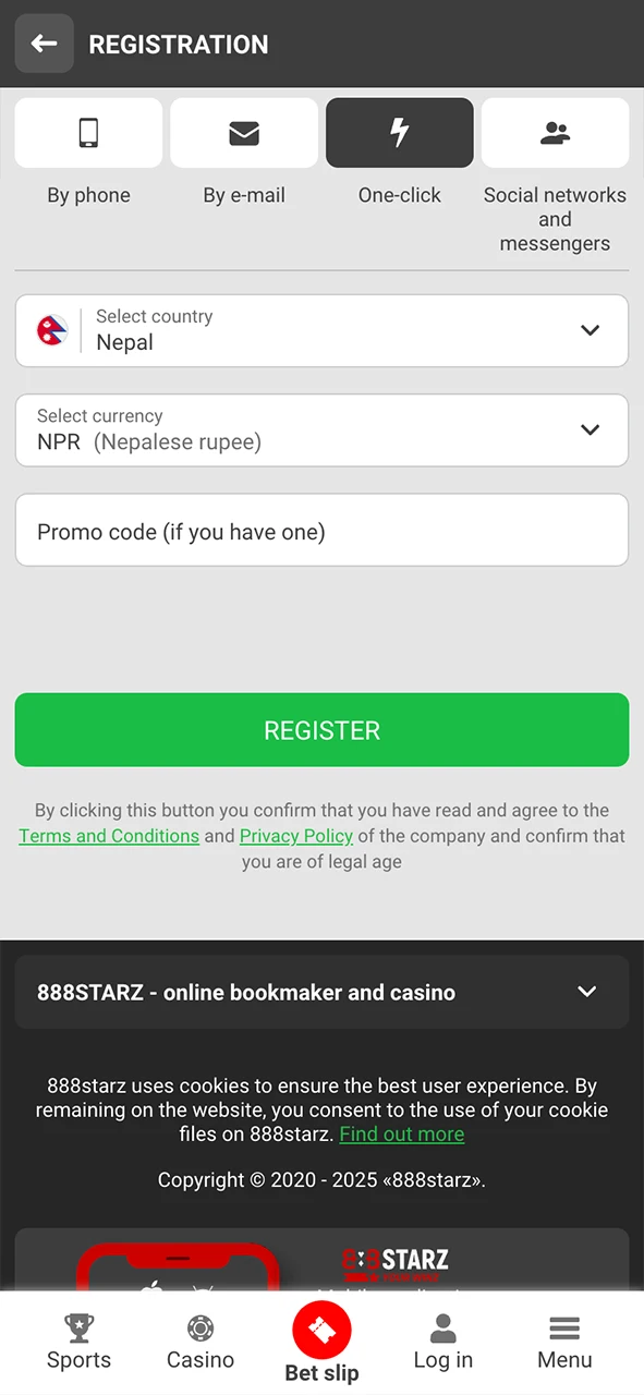 Sign up at 888Starz to play Crash games for real money.