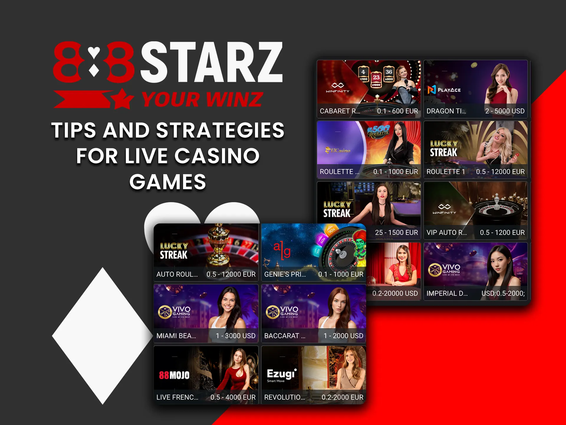 Tips and strategies to win in 888Starz live casino games.